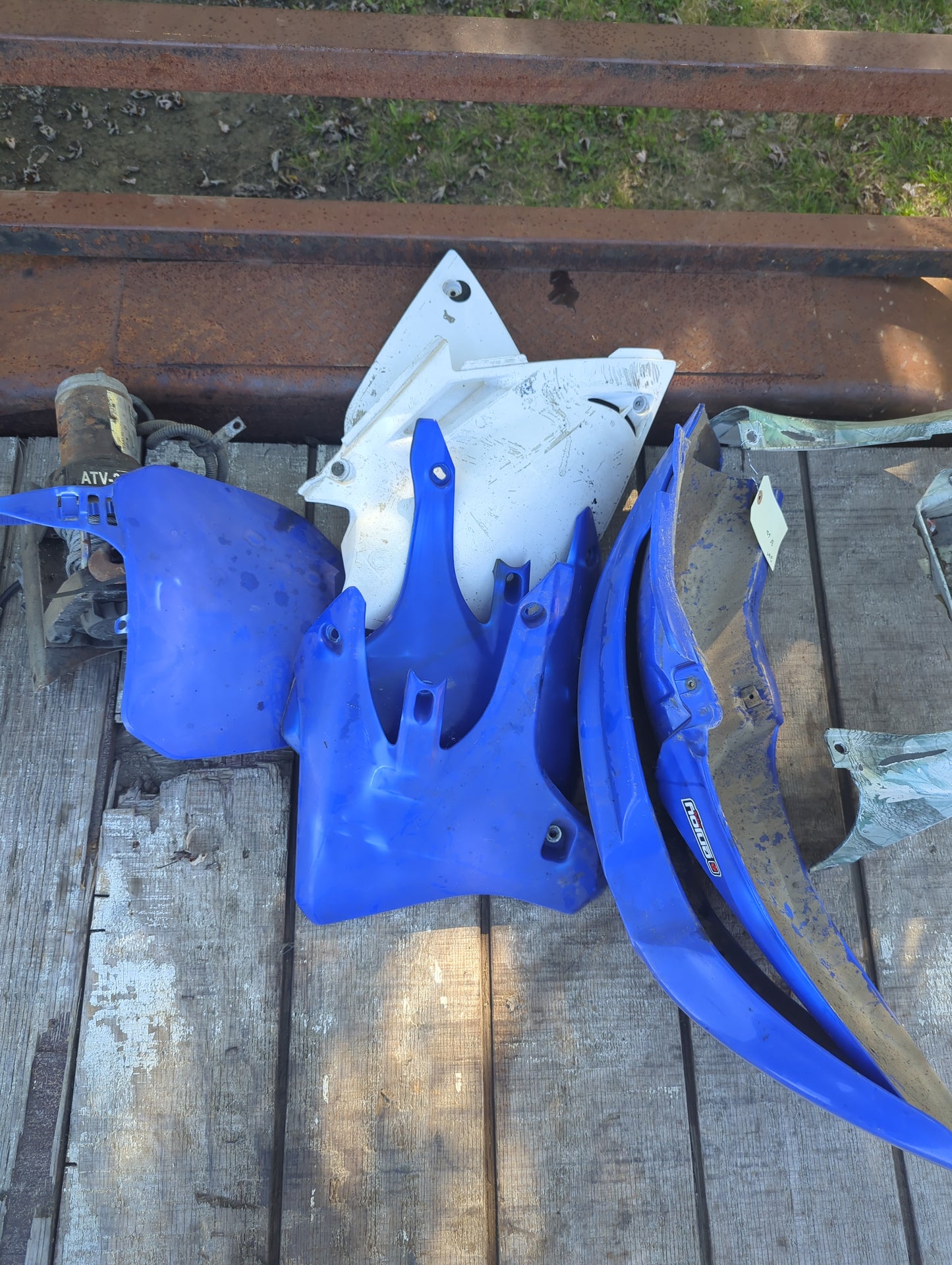 2005 Yamaha yz250f plastic
