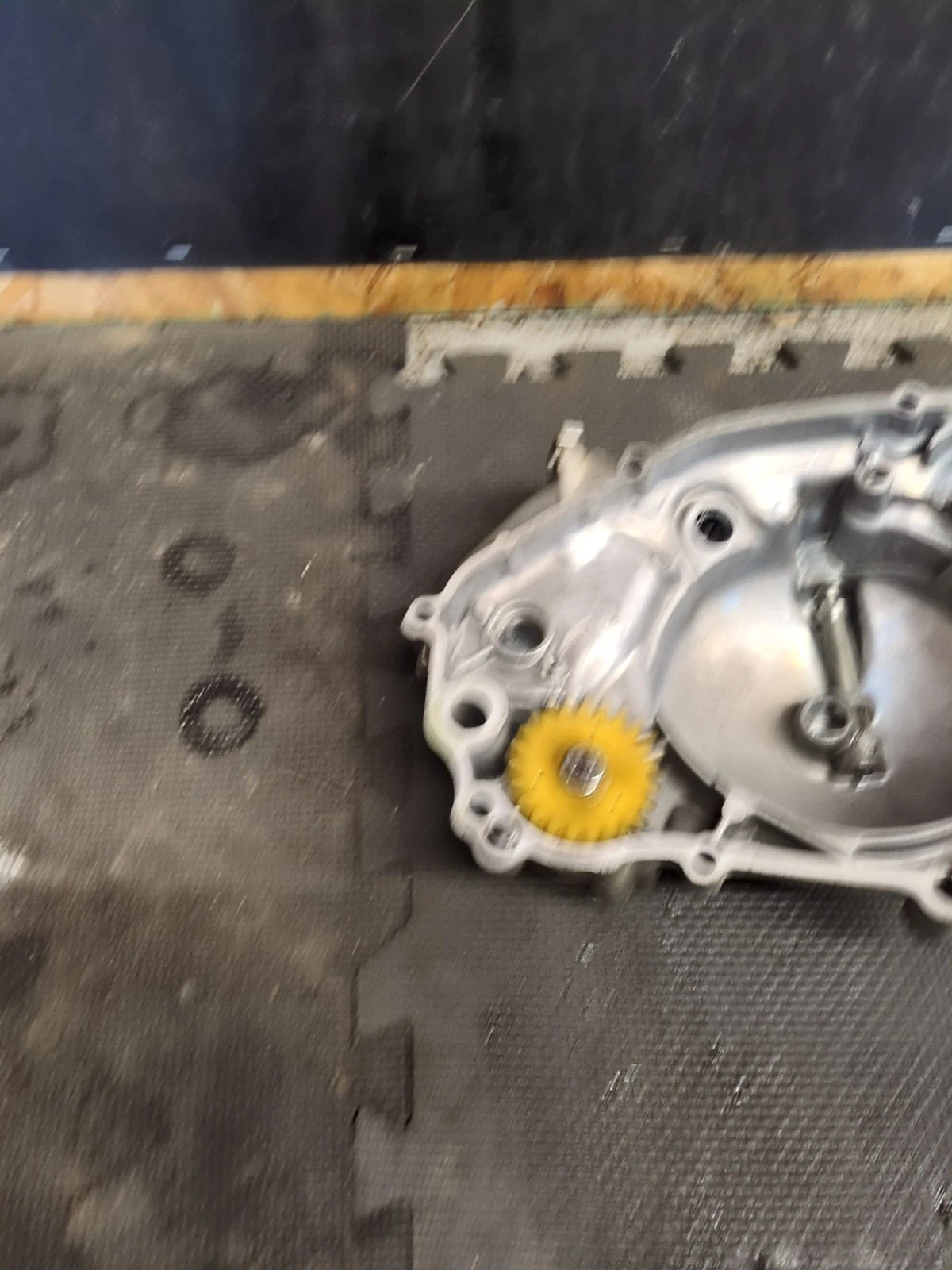1992 WR200 OEM Right Engine Crankcase Clutch Cover Water Pump Case and flywheel/magneto