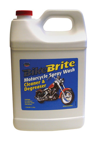 BIKE BRITE MOTORCYCLE SPRAY WASH 1 GALLON (128 OZ)